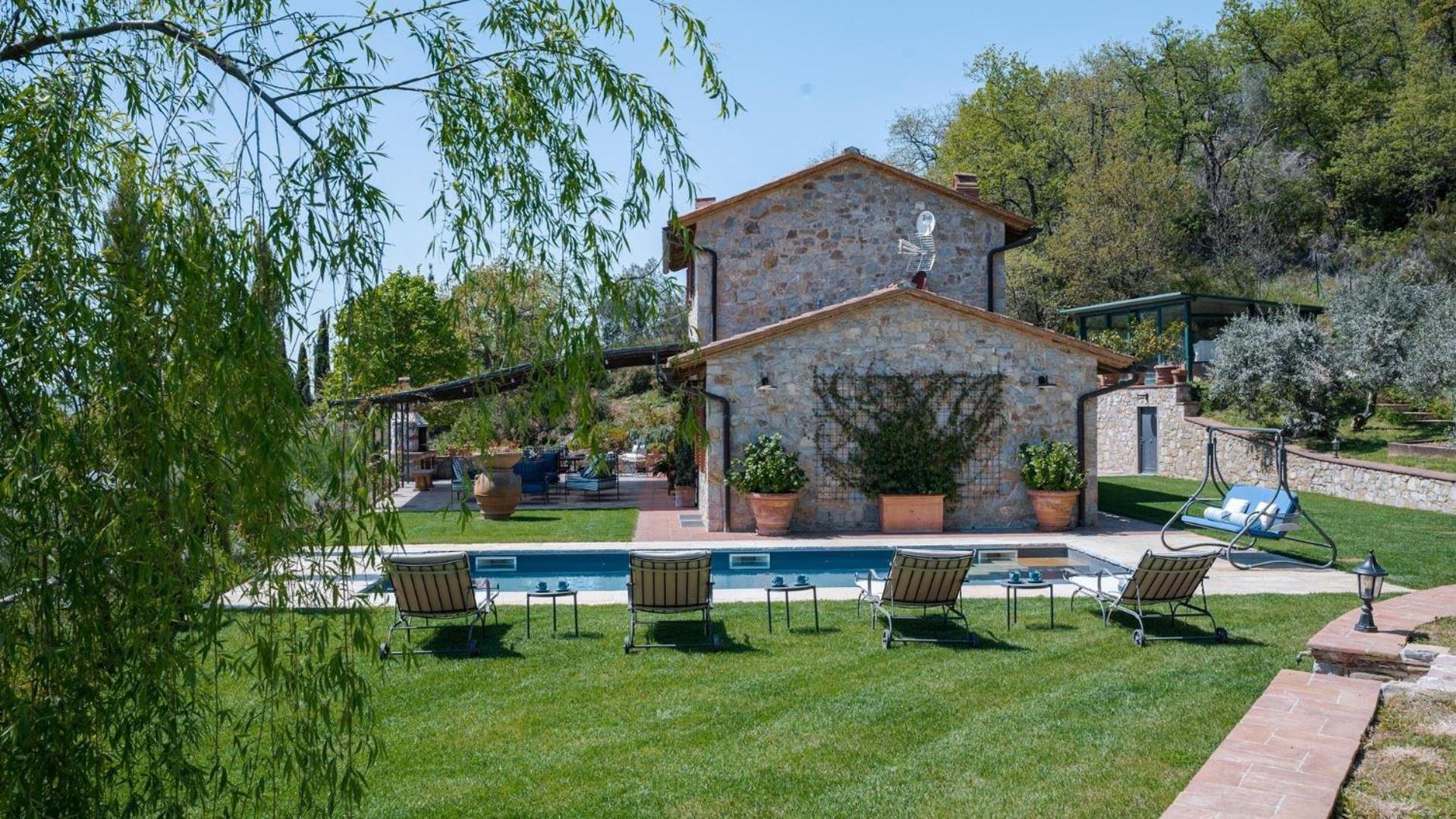הוילה גאיולה אין קיאנטי Casa Perano מראה חיצוני תמונה